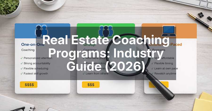 Real Estate Coaching Industry Guide 2026